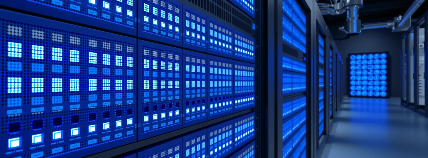 Server infrastructure representing data security