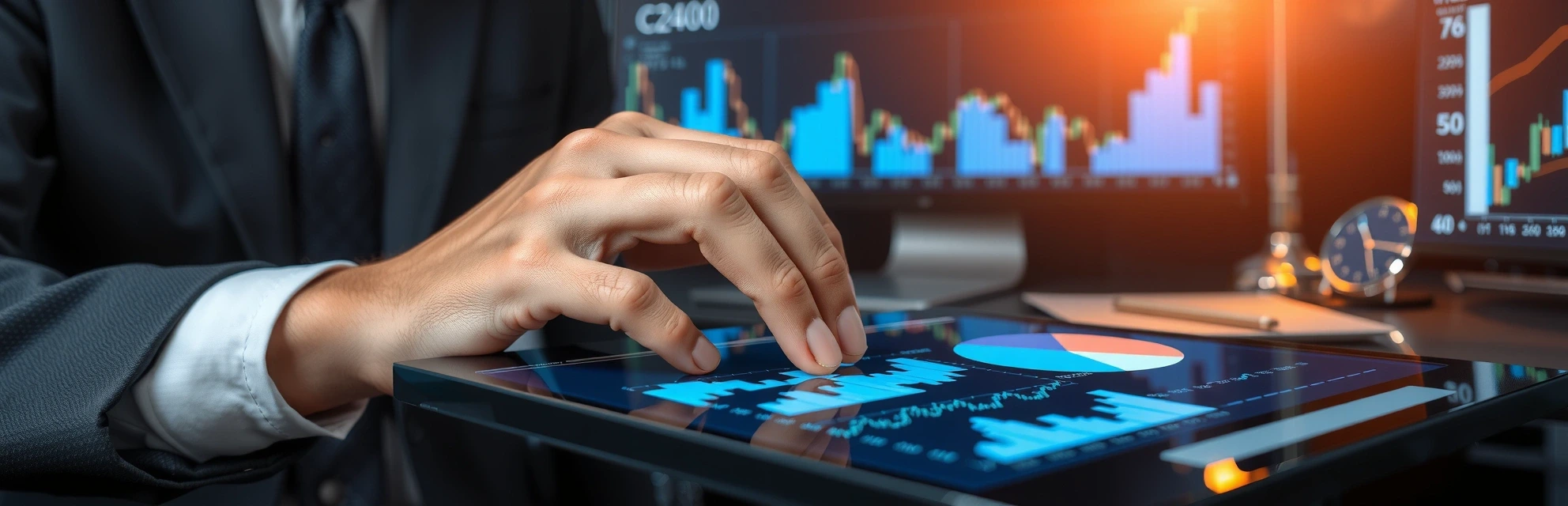 Financial analysis interface